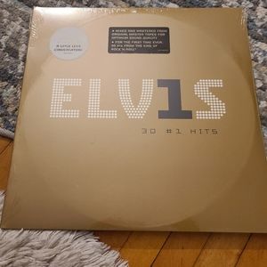 Elvis 30 Number 1 hits vintage vinyl album gold 2 LPs sealed